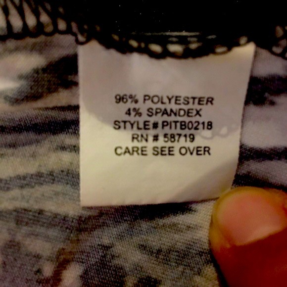 CUTE ANIMAL PRINT BLACK BLOUSE ‘NOTATIONS’ - Picture 8 of 8